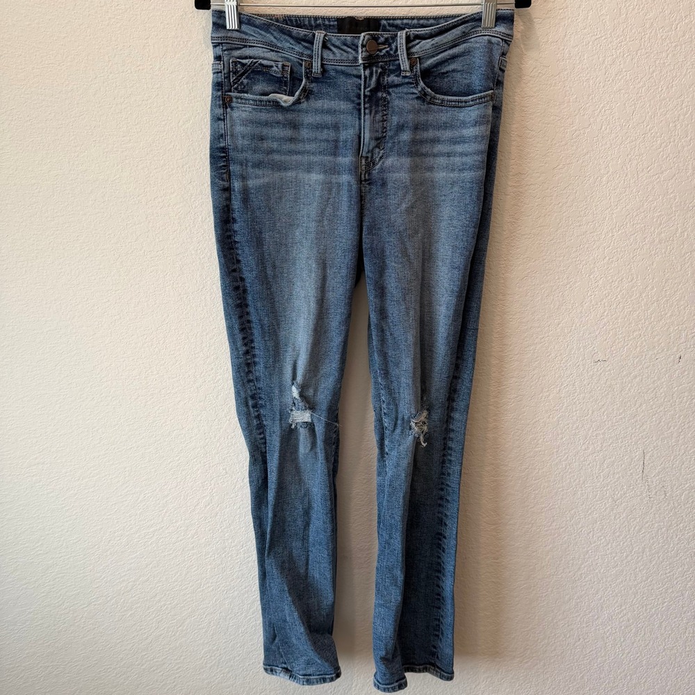 Buckle Black Fit No. 35 Tailored Bootcut Distressed Jeans 30x30 Medium Wash